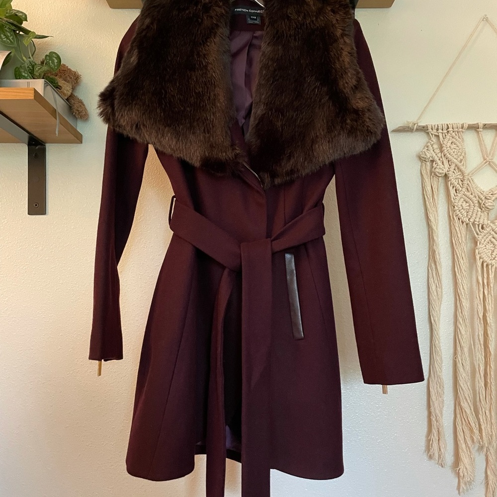 🚚MOVING SALE🚚 EUC French Connection | Wool Coat ✨MOST OFFERS ACCEPTED✨ - Picture 2 of 10